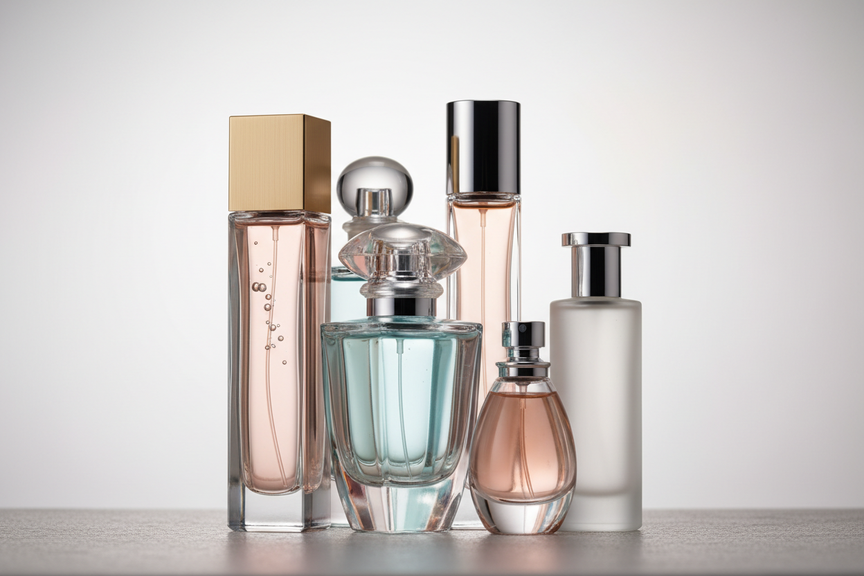 Perfume bottles composition